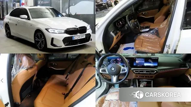 BMW 3 Series (G20) 2023 Белый из Кореи