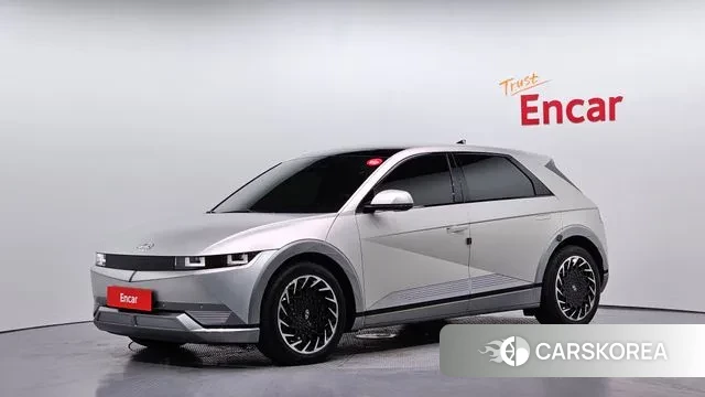 Hyundai Ionic 5 2021 Серебристо-серый из Кореи