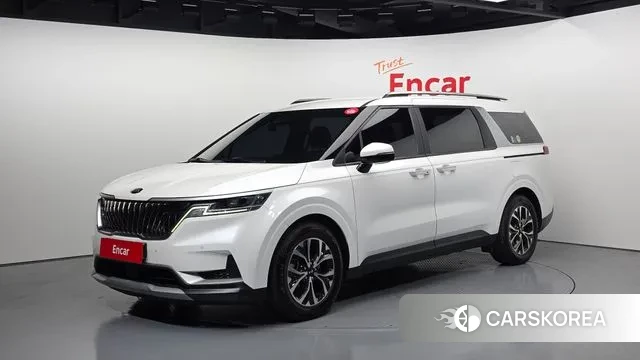 Kia Carnival 4th generation 2021 Белый из Кореи
