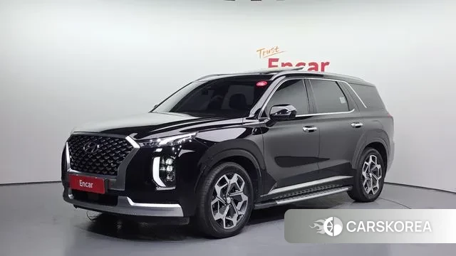 Hyundai Palisade 2021 Черный из Кореи