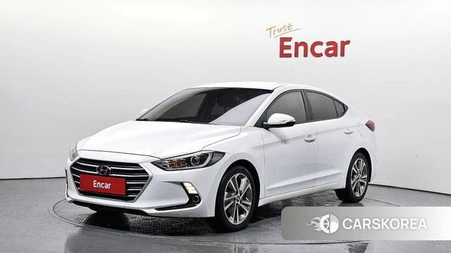 Hyundai Avante AD 2018 Белый из Кореи