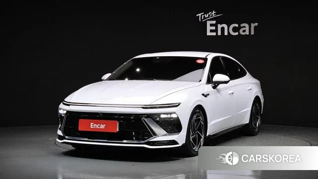 Hyundai Sonata D Edge (DN8) 2023 Белый из Кореи