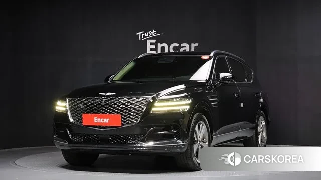 Genesis GV80 2021 Черный из Кореи