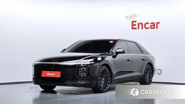 Hyundai Grandeur Hybrid (GN7) 2024 Черный из Кореи