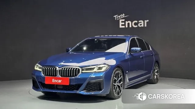 BMW 5 Series (G30) 2020 Синий из Кореи