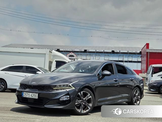 Kia K5 3rd generation 2021 Серый из Кореи