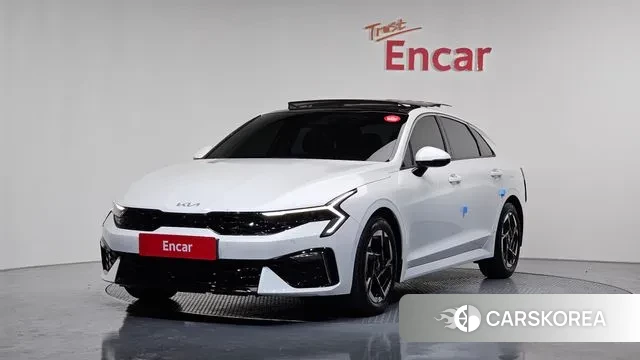 Kia The New K5 3rd generation 2024 Белый из Кореи