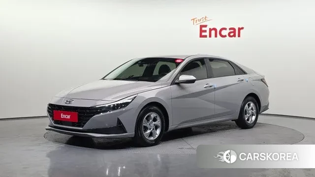 Hyundai Avante (CN7) 2021 Серебристо-серый из Кореи