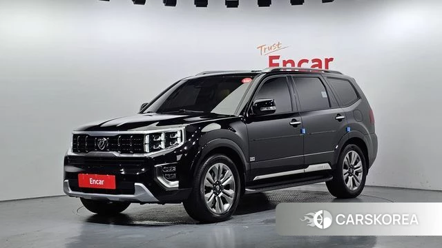 Kia Mohave Master 2021 Черный из Кореи
