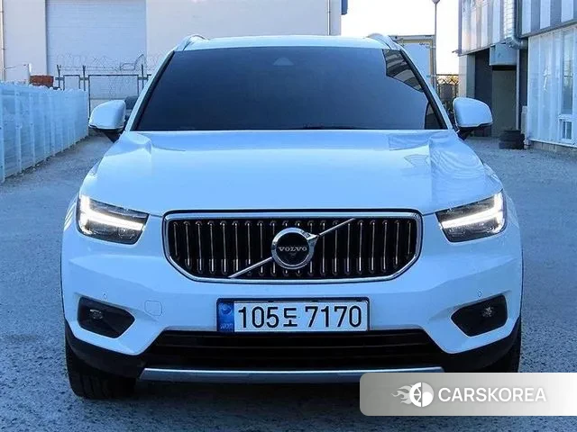 Volvo XC40 2022 Белый из Кореи