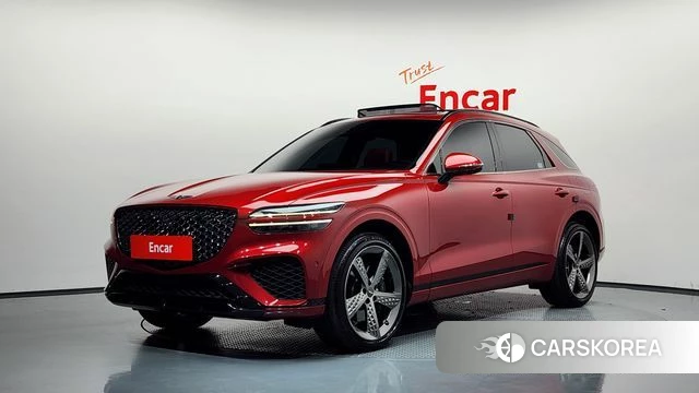 Genesis GV70 2021 Красный из Кореи