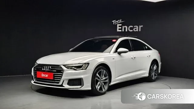 Audi A6 (C8) 2021 Белый из Кореи
