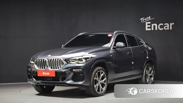 BMW X6 (G06) 2021 Серый из Кореи