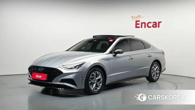 Hyundai Sonata (DN8) 2022 Серебристо-серый из Кореи