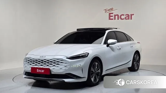 Kia K8 2021 Белый из Кореи