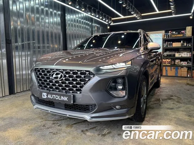 Hyundai Santa Fe TM 2018 Серый из Кореи