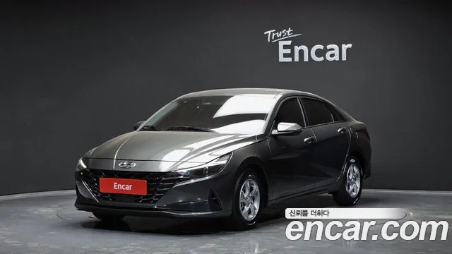 Hyundai Avante (CN7) 2021 Серый из Кореи