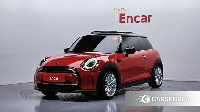 Mini Cooper 2022 Красный из Кореи