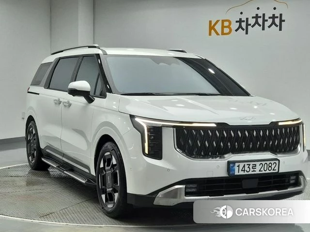 Kia The New Carnival 4th Generation 2024 Белый из Кореи