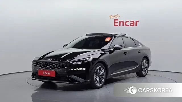 Kia K8 Hybrid 2023 Черный из Кореи
