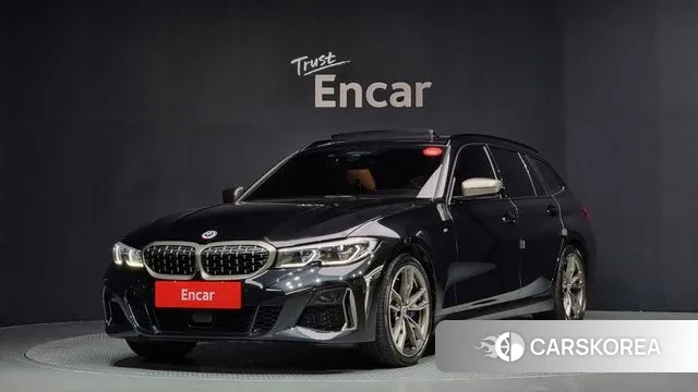 BMW 3 Series (G20) 2022 Черный из Кореи