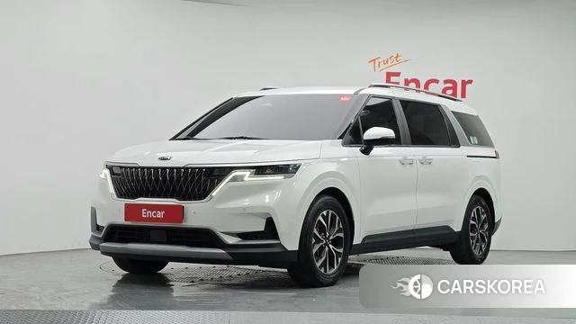 Kia Carnival 4th generation 2021 Белый из Кореи
