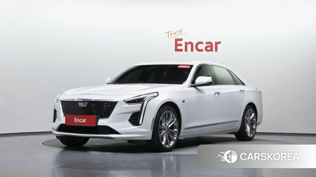 Cadillac CT6 2019 Белый из Кореи