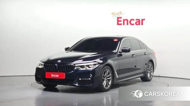 BMW 5 Series (G30) 2018 Синий из Кореи