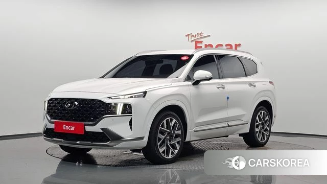 Hyundai The New Santa Fe 2022 Белый из Кореи