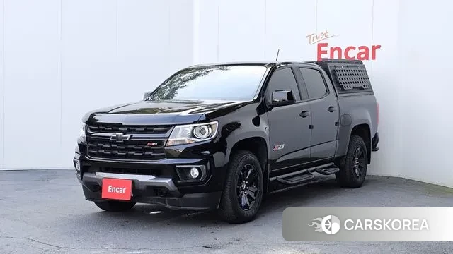 Chevrolet (GM Daewoo) Real New Colorado 2022 Черный из Кореи