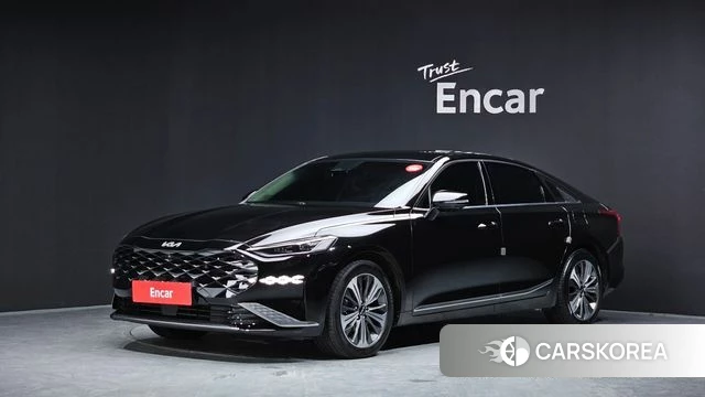 Kia K8 Hybrid 2022 Черный из Кореи