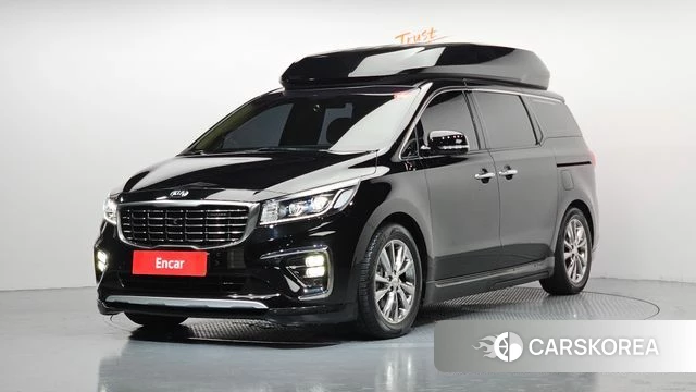 Kia The New Carnival 2019 Черный из Кореи