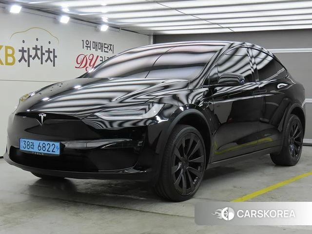 Tesla Model X 2023 Черный из Кореи