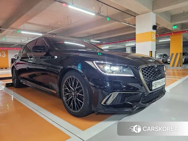 Genesis G80 2019 Черный из Кореи