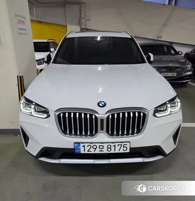 BMW X3 (G01) 2022 Белый из Кореи