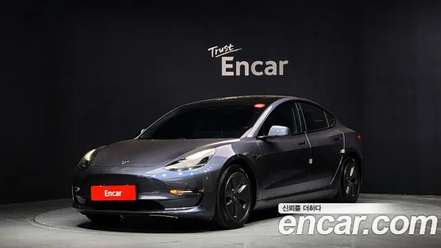 Tesla Model 3 2021 Серый из Кореи