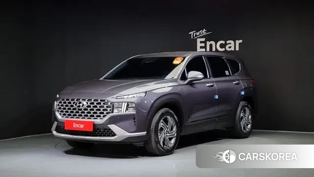 Hyundai The New Santa Fe 2021 Серый из Кореи