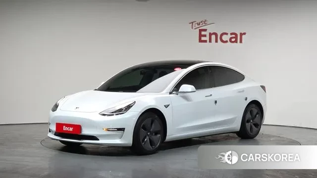 Tesla Model 3 2020 Белый из Кореи