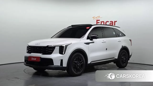 Kia The New Sorento 4th Generation 2024 Белый из Кореи