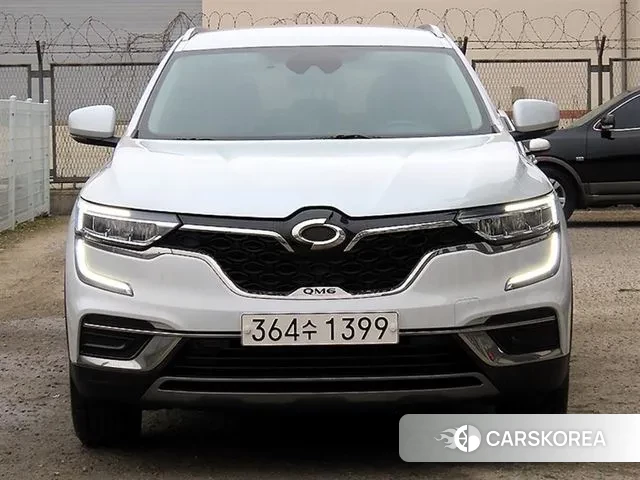 Renault Korea (Samsung) The New QM6 2022 Белый из Кореи