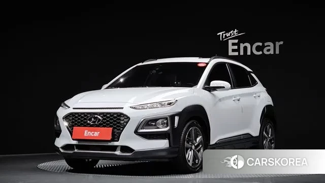 Hyundai Kona 2018 Белый из Кореи