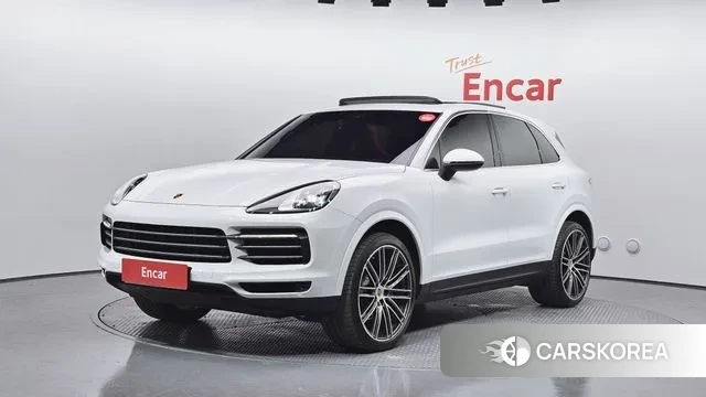 Porsche Cayenne (PO536) 2020 Белый из Кореи