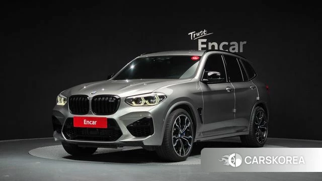 BMW X3M (G01) 2021 Серебристо-серый из Кореи