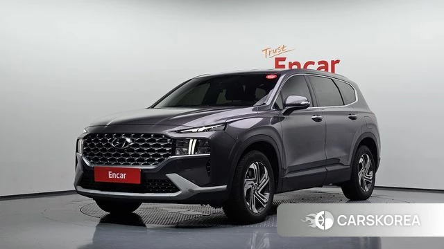 Hyundai The New Santa Fe 2021 Серый из Кореи