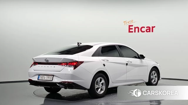 Hyundai Avante (CN7) 2020 Белый из Кореи