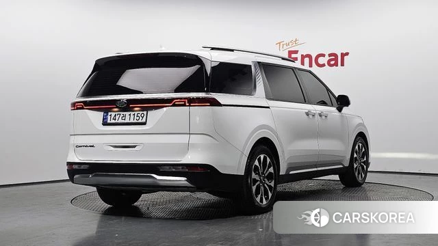 Kia Carnival 4th generation 2021 Белый из Кореи