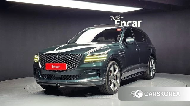 Genesis GV80 2022 Зеленый из Кореи