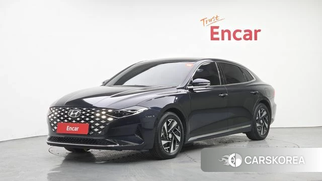 Hyundai The New Grandeur IG Hybrid 2021 Синий из Кореи