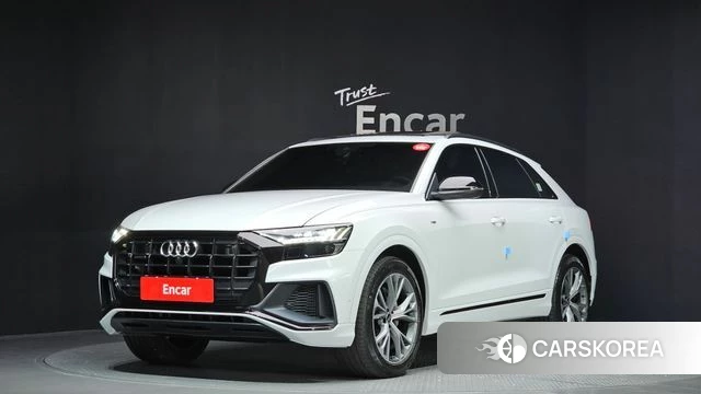 Audi Q8 (4M) 2022 Белый из Кореи