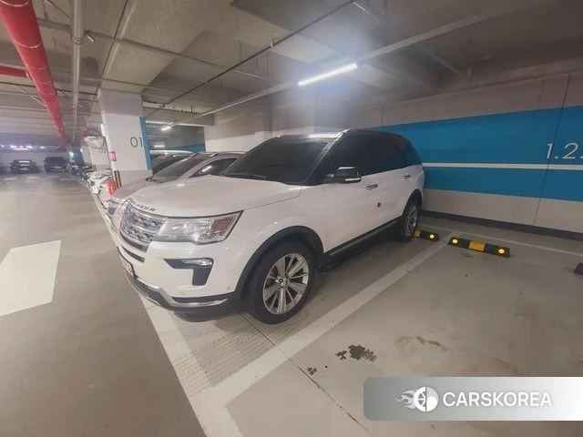 Ford Explorer 2018 Белый из Кореи